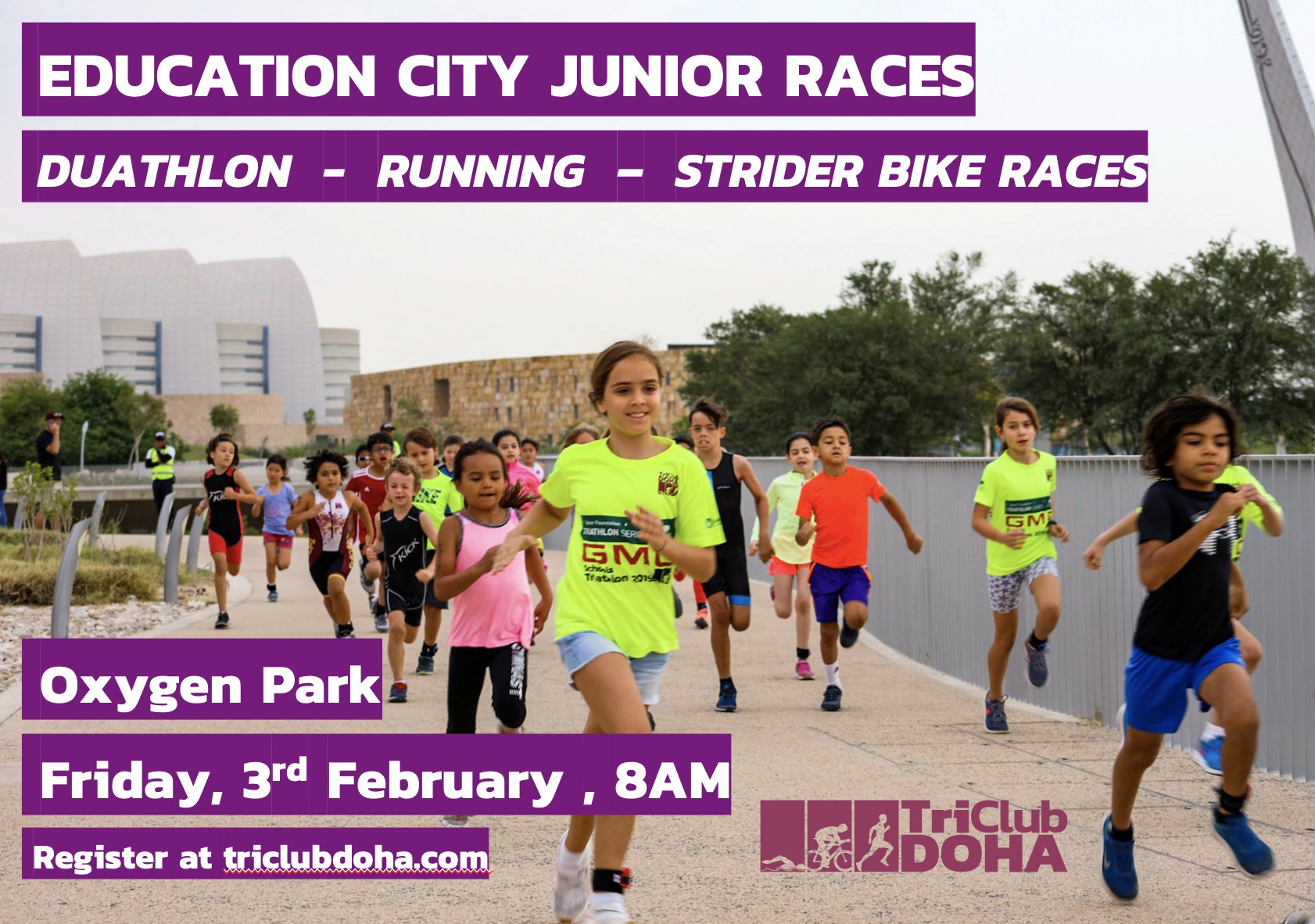 Advert 2302 Education City Junior Races